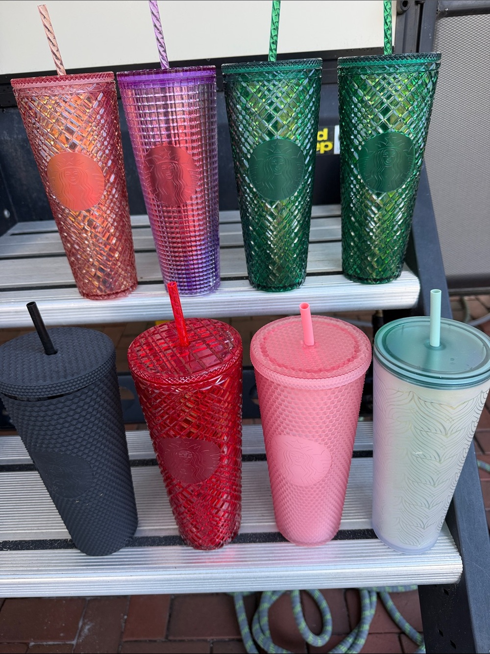 Starbucks Textured Reusable Tumblers - Pink